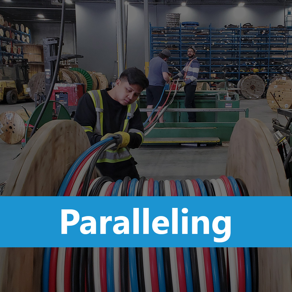 Multi-Cable Reels - Paralleling